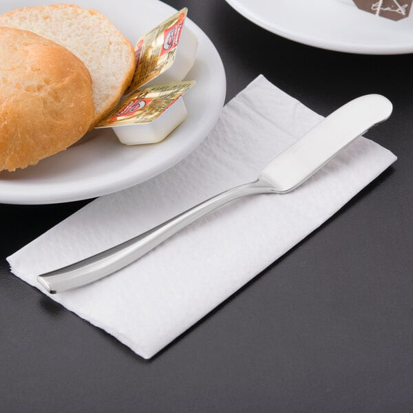 Libbey 929 053 Quartet 6 3/4" Butter Spreader w/ Flat Handle – item 959929053 image 2