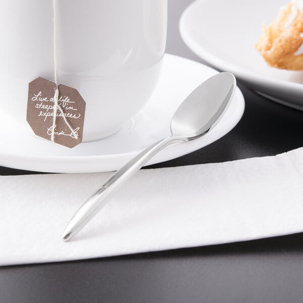 Libbey 982 007 Contempra 4 1/2" X-Heavy Demitasse Spoon – item 959982007 image 2