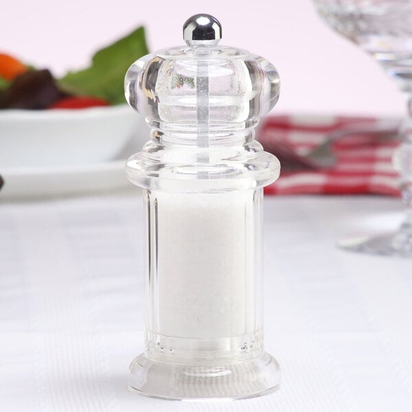 Chef Specialties 01752 Citation 5 1/2" Acrylic Salt Mill – item 58201752AC image 2