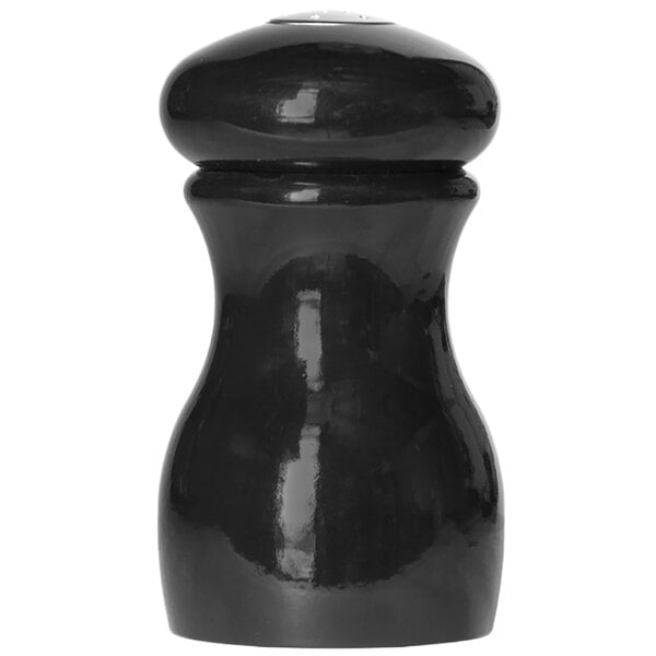 Fletchers' Mill MAR04SS21 Marsala 4" Black Salt Shaker – item 361MAR04SS21