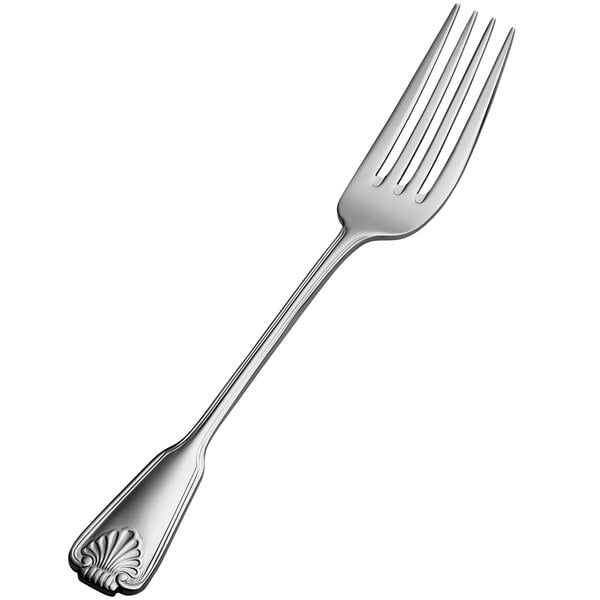 Bon Chef S2006 Shell 8 9/16" European Dinner Fork – item 201S2006