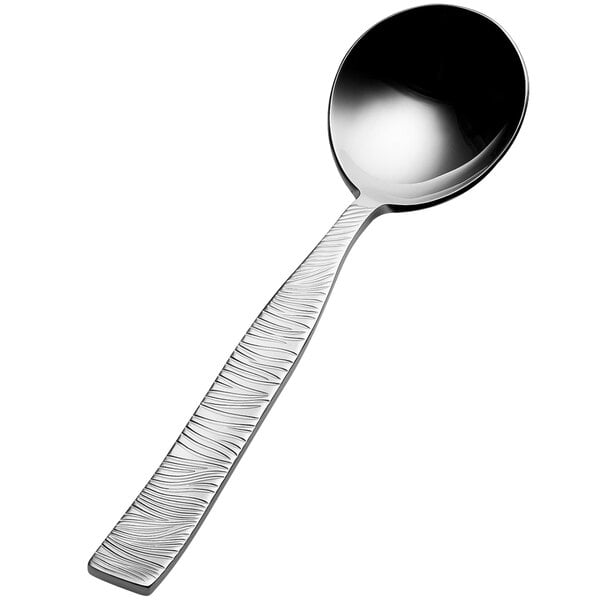 Bon Chef S2901 Safari 6 3/16" Bouillon Spoon – item 201S2901