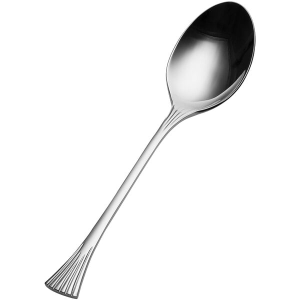 Bon Chef S2803 Mimosa 7 3/16" X-Heavy Soup / Dessert Spoon – item 201S2803