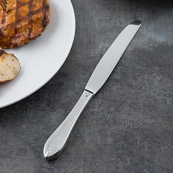 Libbey 239 2702 Antique 9 5/8" Heavy Fluted Dinner Knife – item 9592392702 image 2