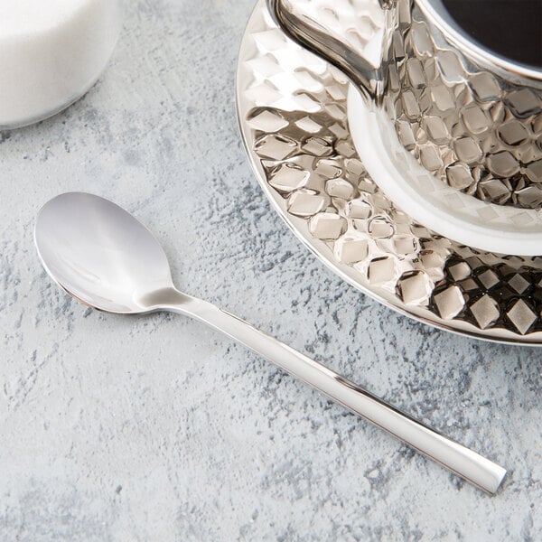 Libbey 963 007 Elexa 5 1/8" Heavy Demitasse Spoon – item 959963007 image 2