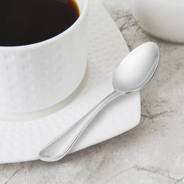 Libbey 239 007 Antique 4 1/4" Heavy Demitasse Spoon – item 959239007 image 2