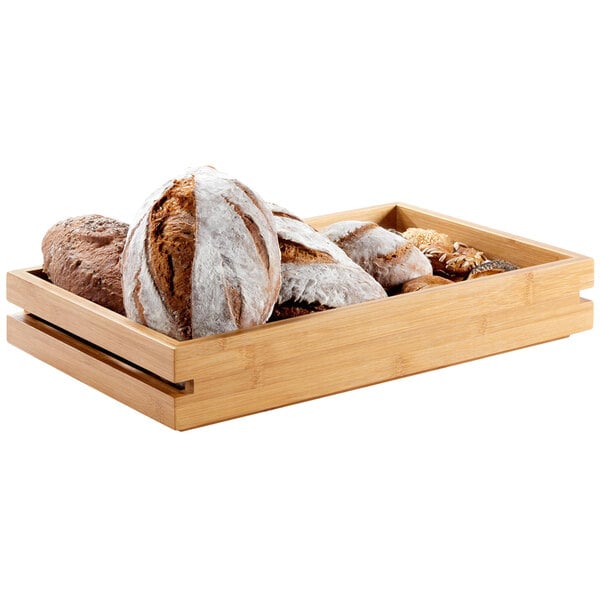 Rosseto Natura Double Serving Tray - 19 7/16" x 12 15/16" – item 640BD135