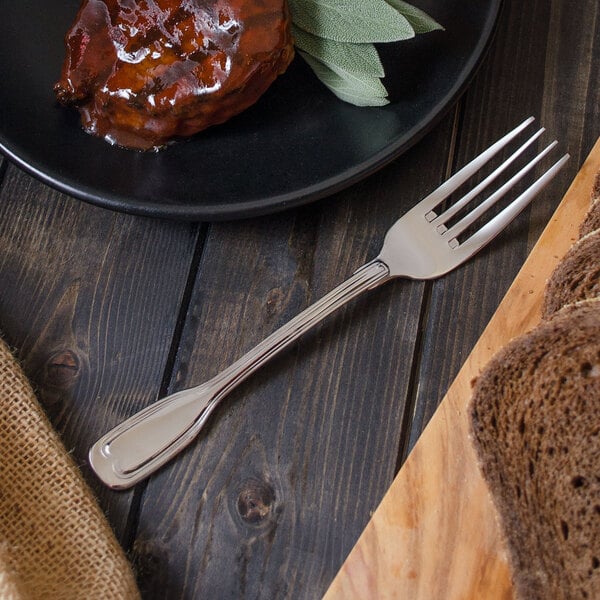 Walco Luxor 8 1/8" X-Heavy European Table Fork – item 93593051 image 2