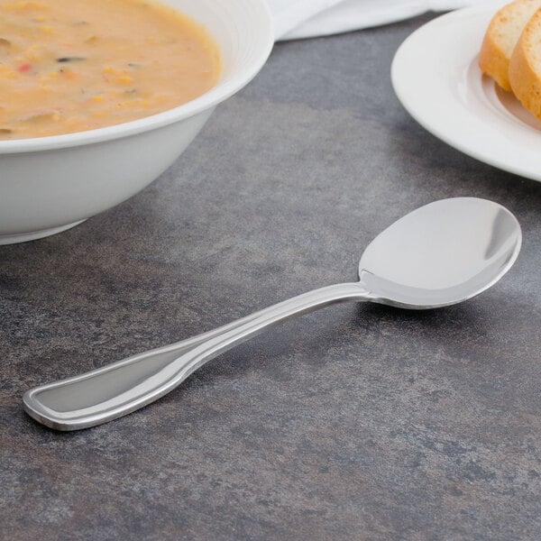 Walco Saville 6 1/4" Heavy Bouillon Spoon – item 9356612 image 2