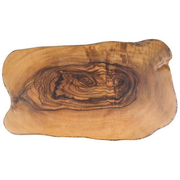 American Metalcraft 17 3/8" Serving Board - Faux Olive Wood – item 124OWM17 image 2