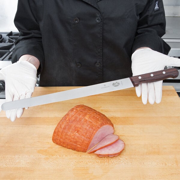Victorinox 5.4200.36 14" Carving Knife w/ Wood Handle – item 35340147 image 2