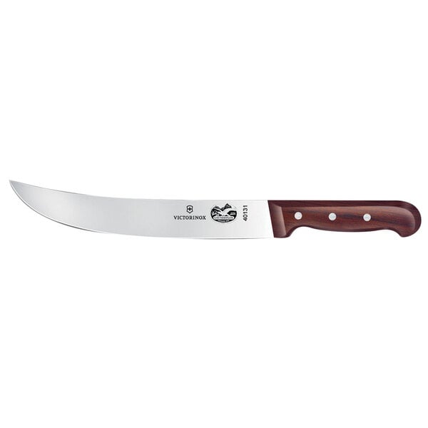 Victorinox 5.7300.25-X3 10" Cimeter Knife w/ Wood Handle – item 35347131