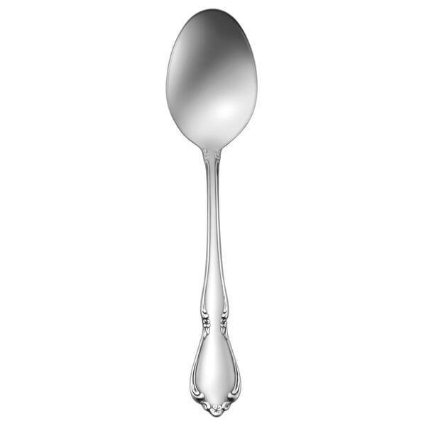 Oneida Chateau 2610SPLF 6 3/4" Oval Bowl Soup Dessert Spoon – item 3562610SPLF
