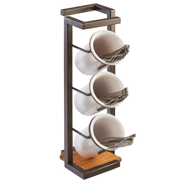 Sierra Bronze 3-Cylinder Vertical Condiment Display – item 211391284 image 2