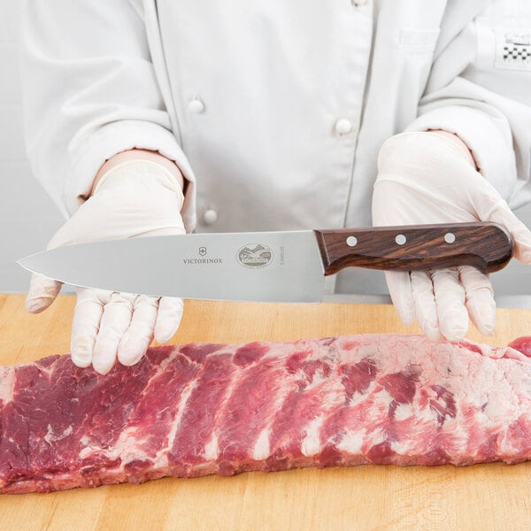 Victorinox 5.2060.20-X4 8" Chef Knife w/ Wood Handle – item 35347020 image 2