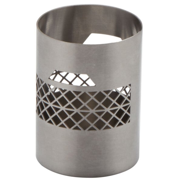 American Metalcraft 2" x 2 3/4" Round Stainless Sugar Caddy – item 124SPC2