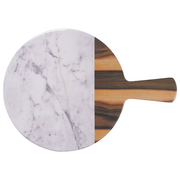 Elite Global Solutions Sierra 12" Serving Board w/ Handle – item 330M12RWMHWC image 2