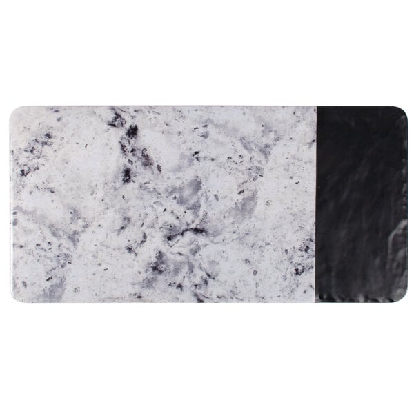 Elite Global Solutions Horizon Slate 14 1/4" Serving Board – item 330M714RCSMB image 2