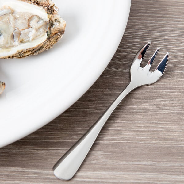 Oneida Baguette T148FOYF 5" X-Heavy Oyster / Cocktail Fork – item 356T148FOYF image 2
