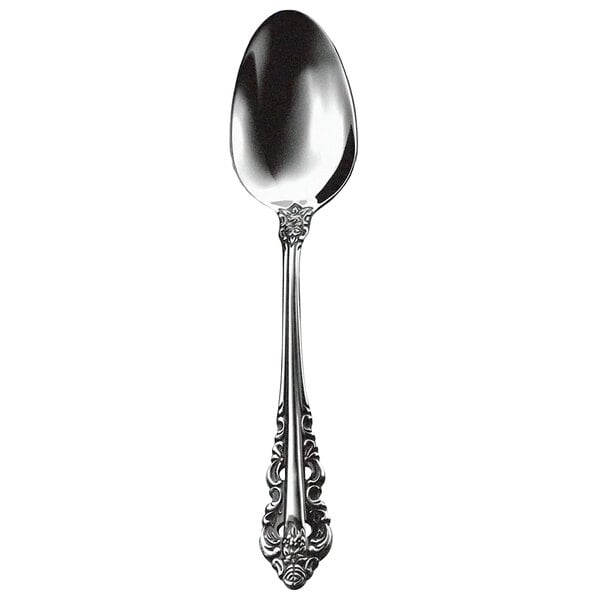 Walco Classic Baroque 1 3/4" Fieldstone Finish Dessert Spoon – item 9356807FS