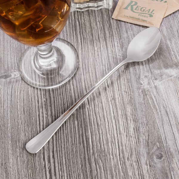 Oneida Baguette T148SITF 8" X-Heavy Iced Tea Spoon – item 356T148SITF image 2
