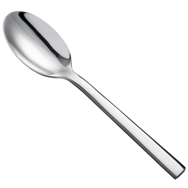 Oneida Chef's Table Mirror B678SDEF 7" Oval Dessert Spoon – item 356B678SDEF image 2