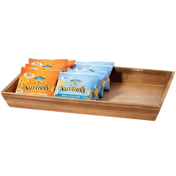 GET Enterprises Urban Renewal 18 1/4" x 12" Serving Tray – item 375MB1812WDU