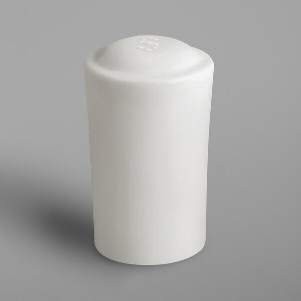 RAK Porcelain Fine Dine 3 1/8" Ivory Porcelain Salt Shaker – item 772FDSS01