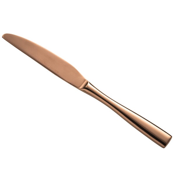 Bon Chef S3011RG Manhattan 9" X-Heavy Rose Gold Dinner Knife – item 201S3011RG image 2