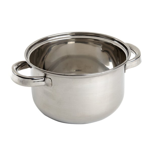 American Metalcraft 2 Qt. Mussel Serving Bowl w/ Lid – item 124SSMS9 image 2