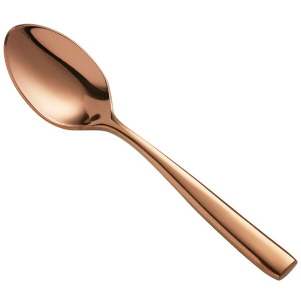 Bon Chef S3016RG Manhattan 4 7/8" Rose Gold Demitasse Spoon – item 201S3016RG image 2