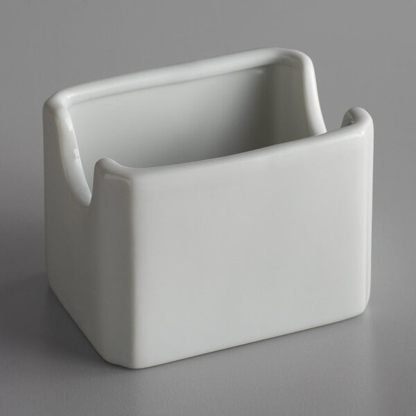 Libbey SPH-716-W Ultra Bright Porcelain Sugar Packet Holder – item 959SPH716W