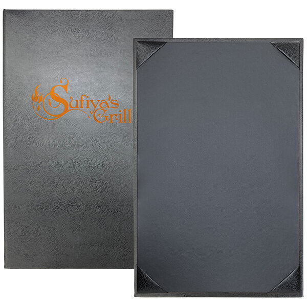 H. Risch, Inc. TAM-1V Tamarac 11" x 17" Menu Cover – item 759TAM1V17 image 2