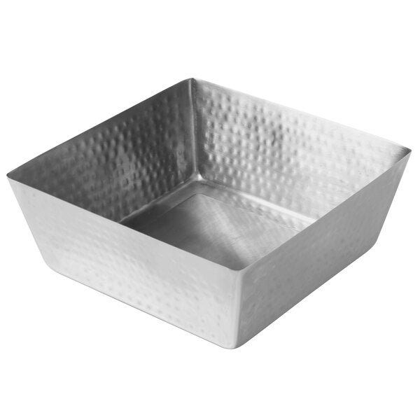 American Metalcraft 254 oz. Stainless Square Serving Bowl – item 124SSQH117 image 2
