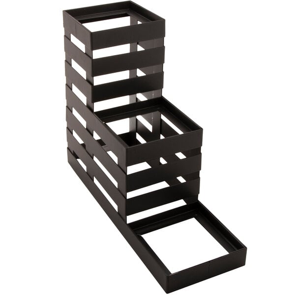 ColorsGET MTS-36-MG Curator Gray 3 Tier Condiment Display – item 375MTS36MG