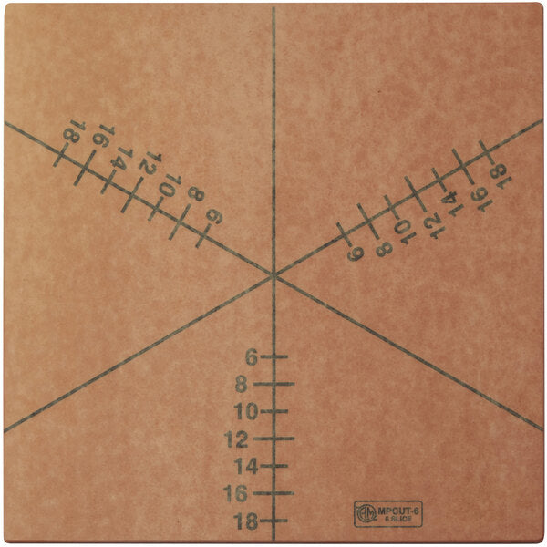 American Metalcraft 20" x 20" Compressed Wood Cutting Board – item 124MPCUT6