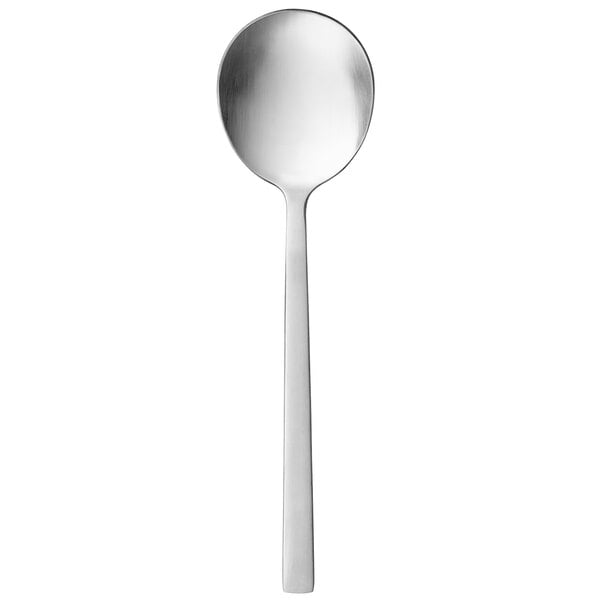 Libbey 663 016 Elexa Satin 7" Heavy Bouillon Spoon – item 959663016