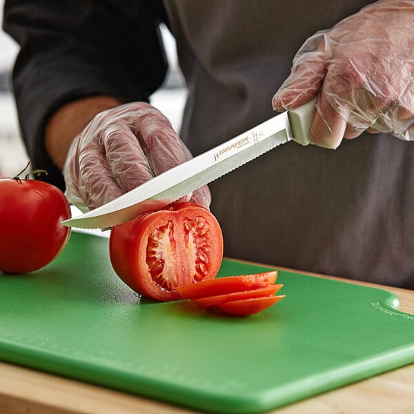 Dexter-Russell 13553 Sani-Safe 8" Scalloped Slicing Knife – item 21013553 image 2