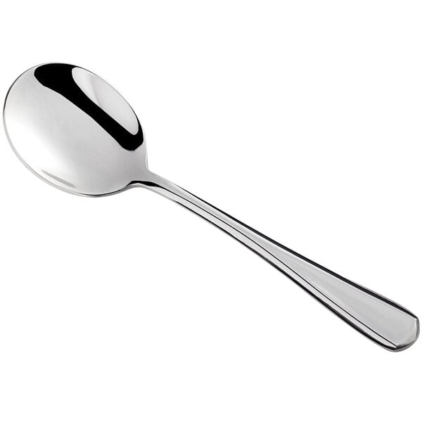 Libbey 304 016 Adrina 6 3/8" Heavy Bouillon Spoon – item 959304016