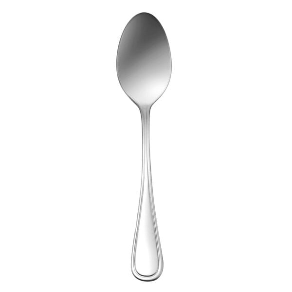 Oneida New Rim T015SDEF 7 1/4" Oval Bowl Soup Dessert Spoon – item 356T015SDEF
