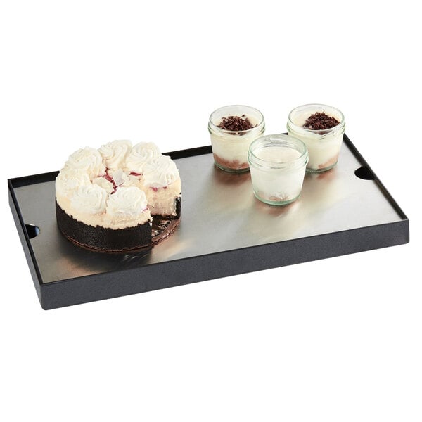 Cal-Mil 22071 Madera Cold Concept Base Set Serving Tray – item 21122071 image 2