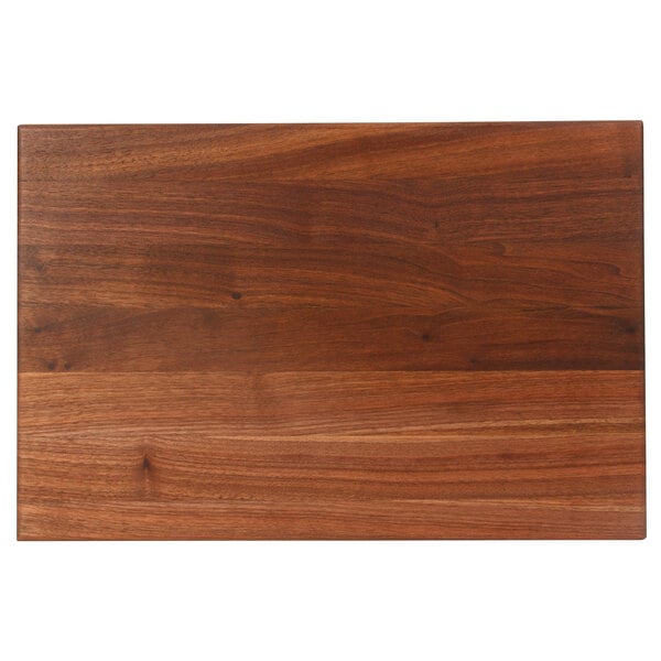 John Boos & Co. 18" x 12" Black Walnut Cutting Board – item 650WALR01 image 2