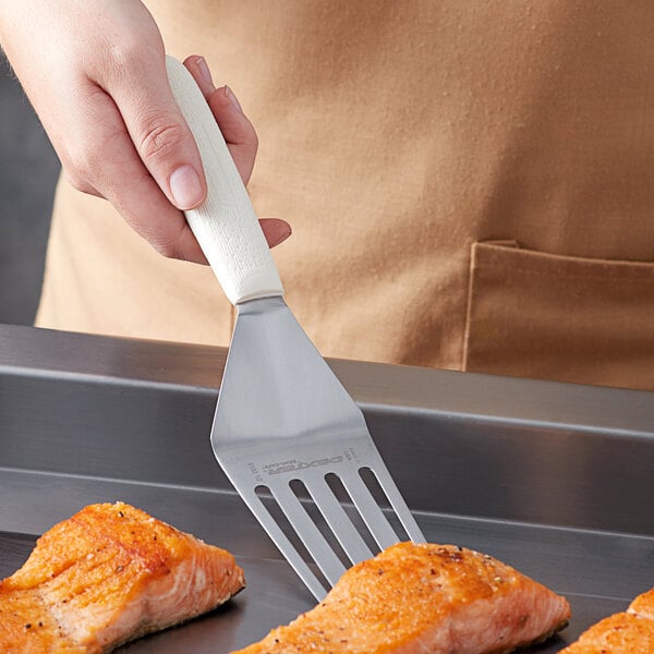 Dexter-Russell 19873 Slotted Turner - Polypropylene Handle – item 21019873 image 2