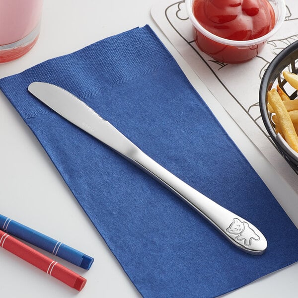 Acopa Children's Flatware 7" Medium Dinner Knife – item 267260008 image 2