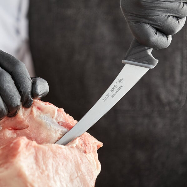 Schraf 6" Curved Semi-Stiff Boning Knife w/ TPRgrip Handle – item 220VBNCSSTF6 image 2