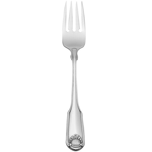 Oneida Classic Shell 2496FSLF 6 3/4" Salad / Dessert Fork – item 3562496FSLF