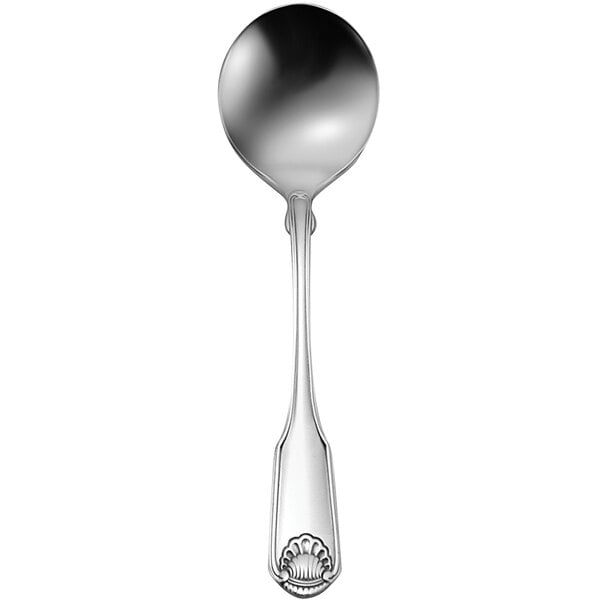 Oneida Classic Shell 2496SBLF 5 7/8" X-Heavy Bouillon Spoon – item 3562496SBLF