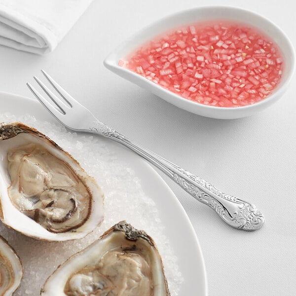 Acopa Capulet 5 1/2" Oyster / Appetizer / Cocktail Fork – item 267370007 image 2