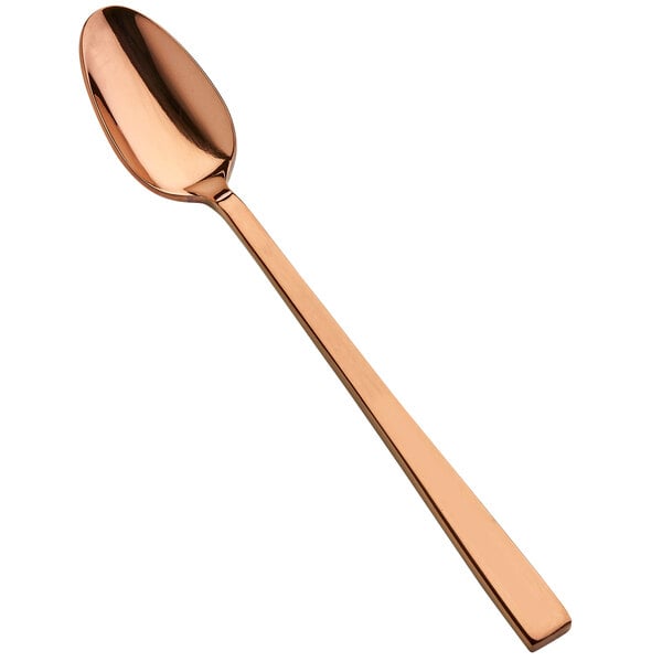 Bon Chef S3702RG Roman 7 1/4" Rose Gold Iced Tea Spoon – item 201S3702RG