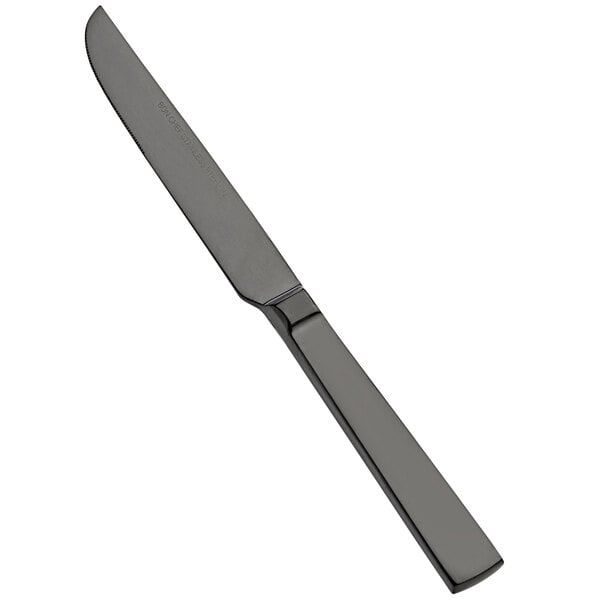 Bon Chef S3712B Roman 9 3/8" Black Dinner Knife – item 201S3712B